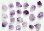 Lot: Amethyst Crystal Points - Pieces - Morocco #104595-1